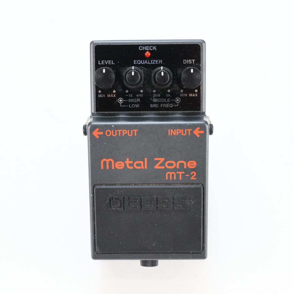 【中古】メタルゾーン エフェクター BOSS MT-2 Metal Zone ボス ギターエフェクター