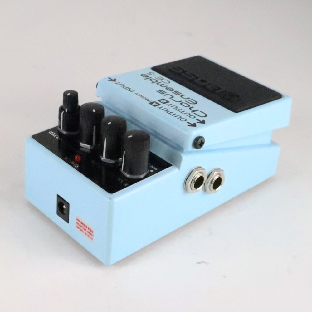 【中古】コーラスアンサンブル エフェクター BOSS CE-5 Chorus Ensemble ギターエフェクター リア斜めアングル画像
