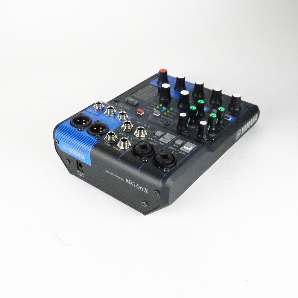 【中古】 ヤマハ YAMAHA MG06X 6ch アナログミキサー 側面