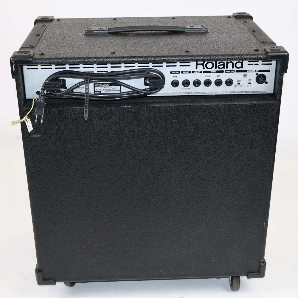 【中古】 ベースアンプ Roland D-BASS 115 D-Bass Amplifier 本体画像 裏