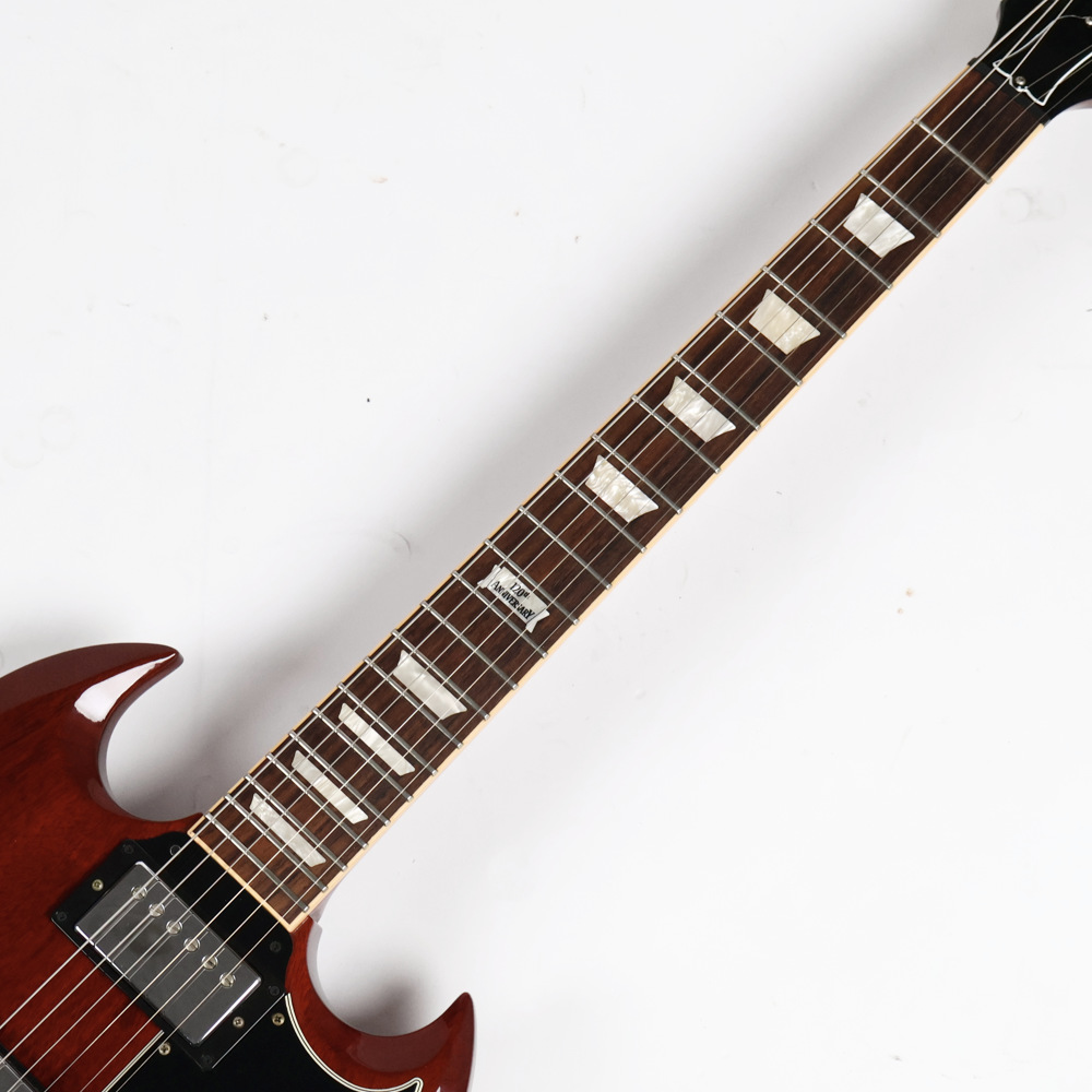 【中古】 エレキギター Gibson SG Standard 2014 Heritage Cherry Mod. 2014年製 ノーマルチューナーに換装済み 57クラシック搭載 ギブソン SGスタンダード 指板
