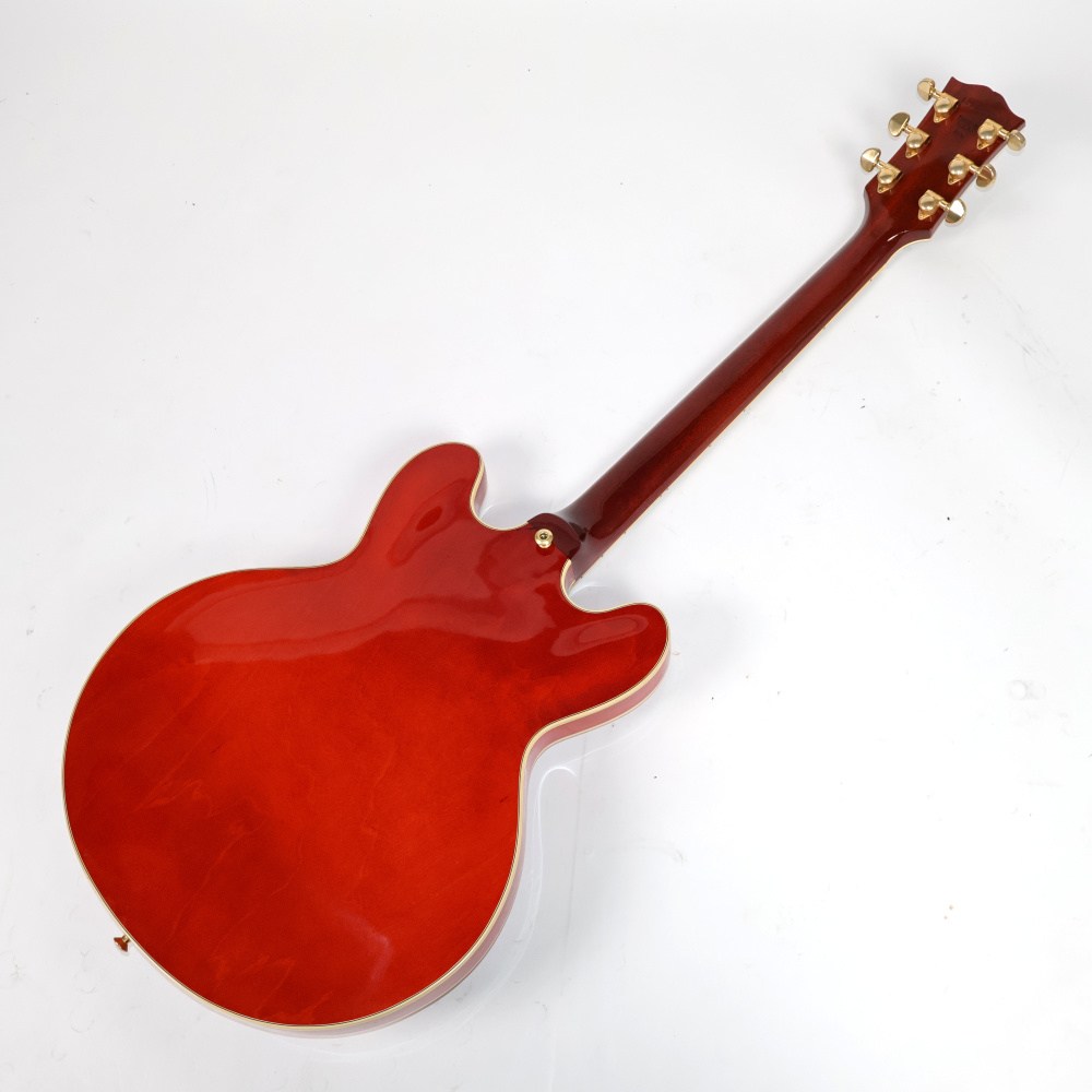 【中古】 エレキギター Gibson Memphis ES-355 Stopbar Antique Cherry 2014年製 ギブソン セミアコースティックギター メンフィス工場製 詳細画像
