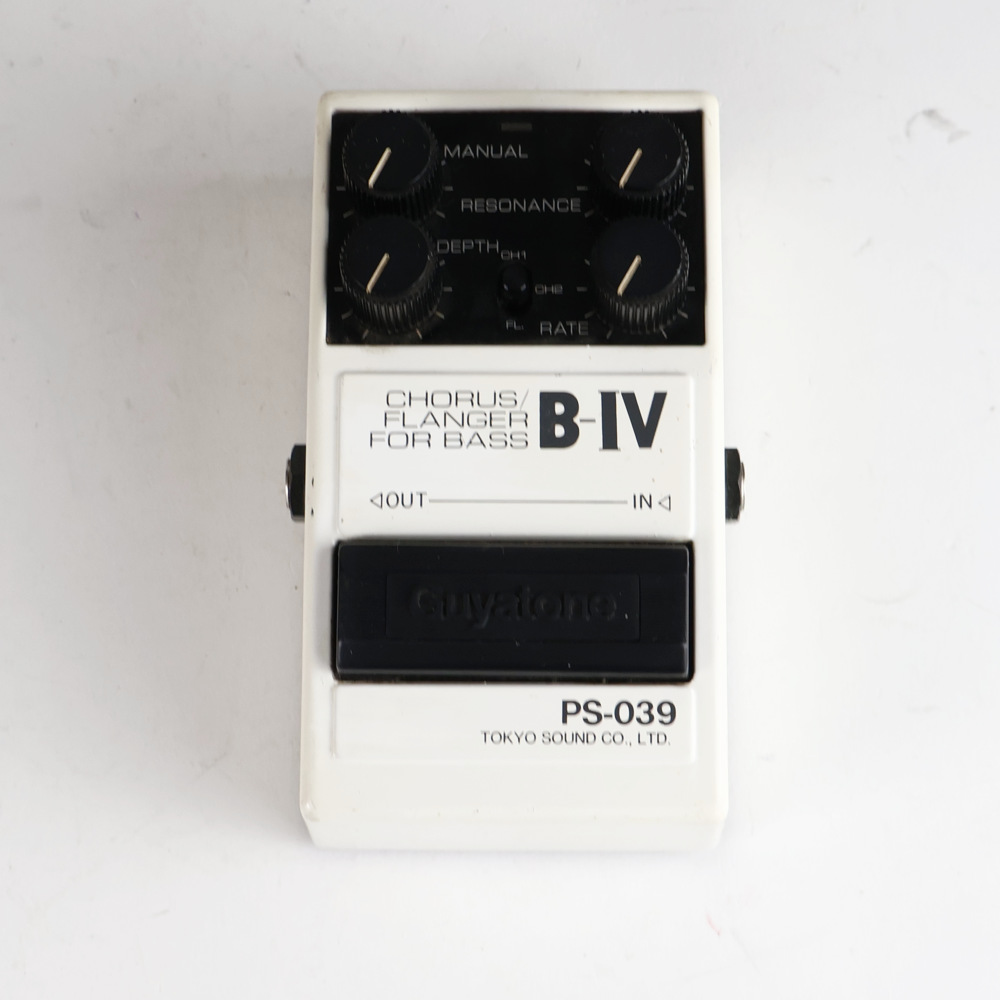 【中古】 ベースコーラス フランジャー GUYATONE PS-039 B-IV CHORUS FLANGER FOR BASS ベース用エフェクター