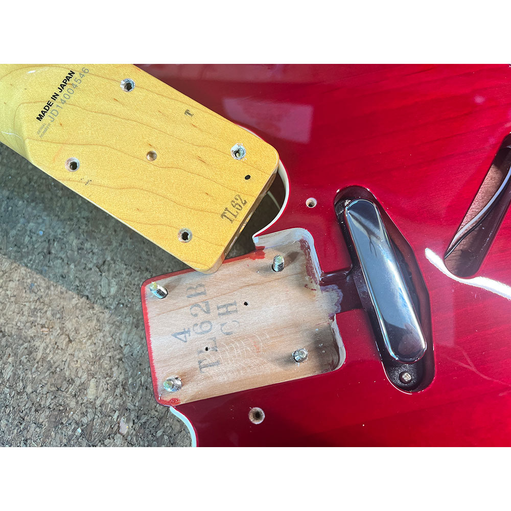 【中古】 エレキギター Fender Japan TL62B CH 2014年製 フェンダージャパン テレキャスター アルダーボディー Telecaster ボディーバインディング仕様 ネック
