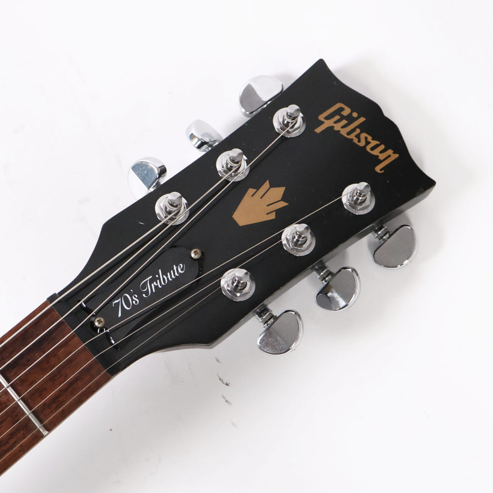 【中古】 エレキギター Gibson SG 70’s Tribute Vintage Sunburst 2013年製 2.94kg Dirty Fingersピックアップ搭載 ギブソン SG 70sトリビュート ダーティーフィンガーズピックアップ搭載 ヘッド