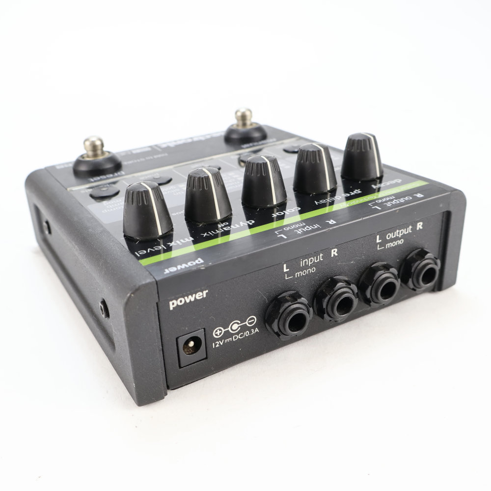 【中古】 リバーブ エフェクター tc electronic NR-1 NOVA REVERB アダプター欠品 ギターエフェクター 側面