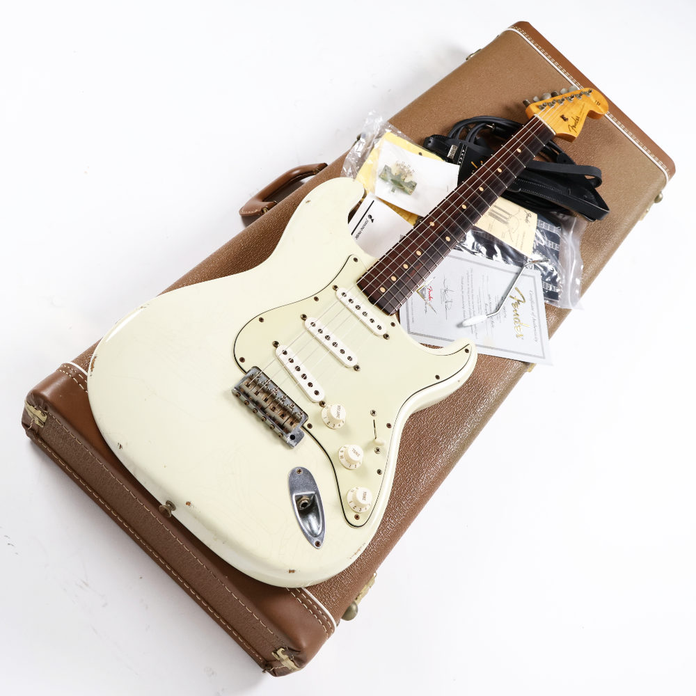 【中古】 エレキギター Fender Custom Shop 1960 Stratocaster Relic Olympic White 2004年製 フェンダー カスタムショップ ストラトキャスター レリック