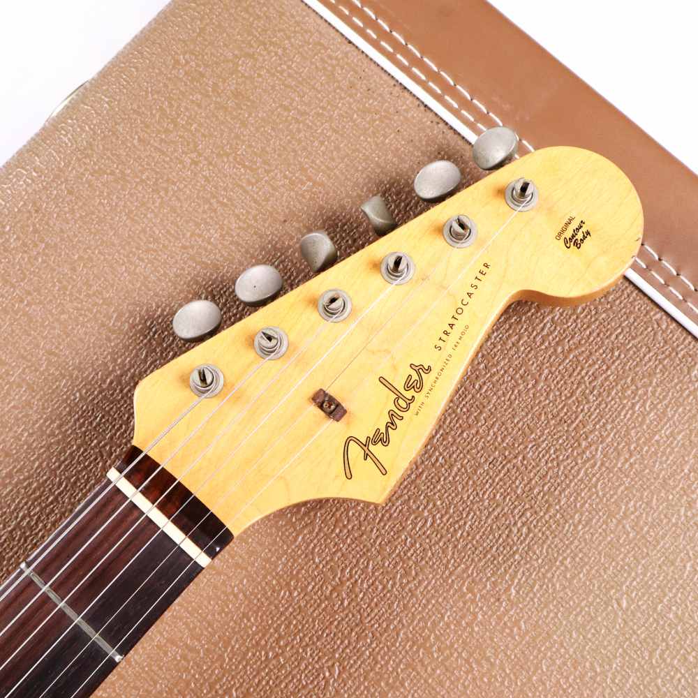 【中古】 エレキギター Fender Custom Shop 1960 Stratocaster Relic Olympic White 2004年製 フェンダー カスタムショップ ストラトキャスター レリック ヘッド画像