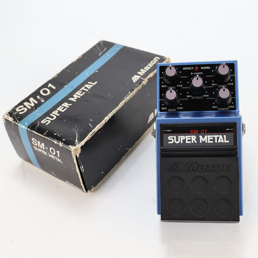 【中古】 ディストーション MAXON SM-01 SUPER METAL