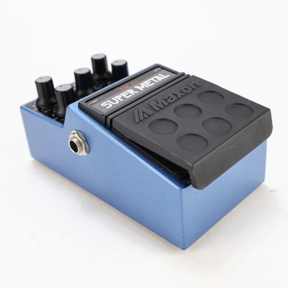 【中古】 ディストーション MAXON SM-01 SUPER METAL 側面