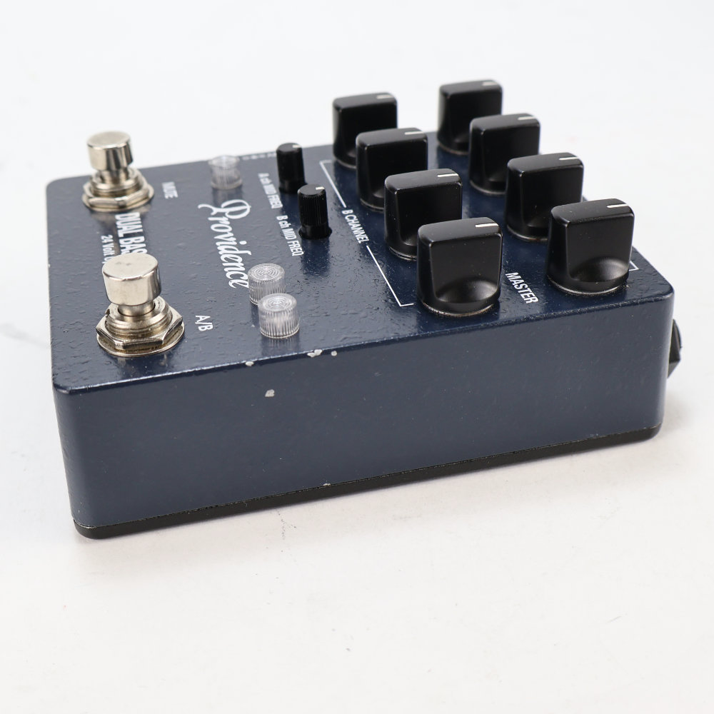 【中古】 ベース用プリアンプ プロビデンス Providence DBS-1 DUAL BASS STATION ベース用エフェクター 側面