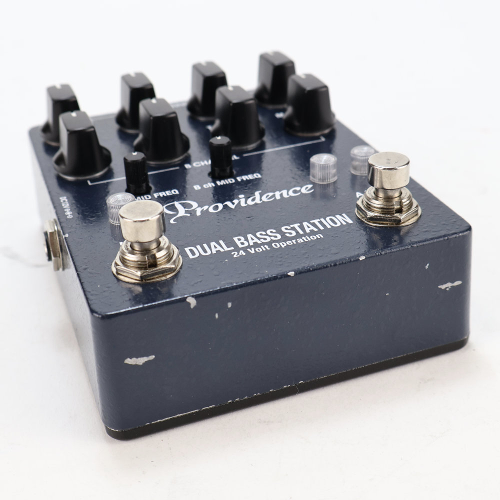 【中古】 ベース用プリアンプ プロビデンス Providence DBS-1 DUAL BASS STATION ベース用エフェクター 側面