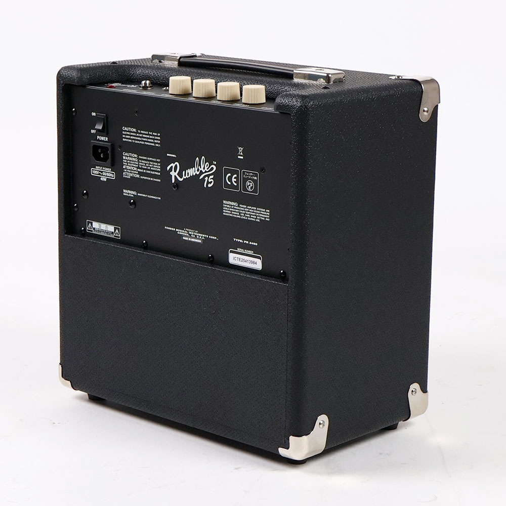 【中古】 Fender Rumble 15 Combo ベースアンプ 小型ベースアンプ 全体