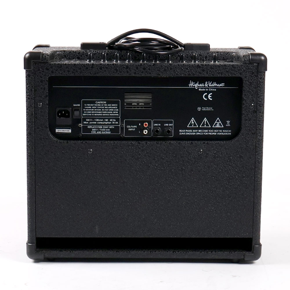 【中古】 ギターアンプ Hughes&Kettner EDITION BLUE 30DFX 背面