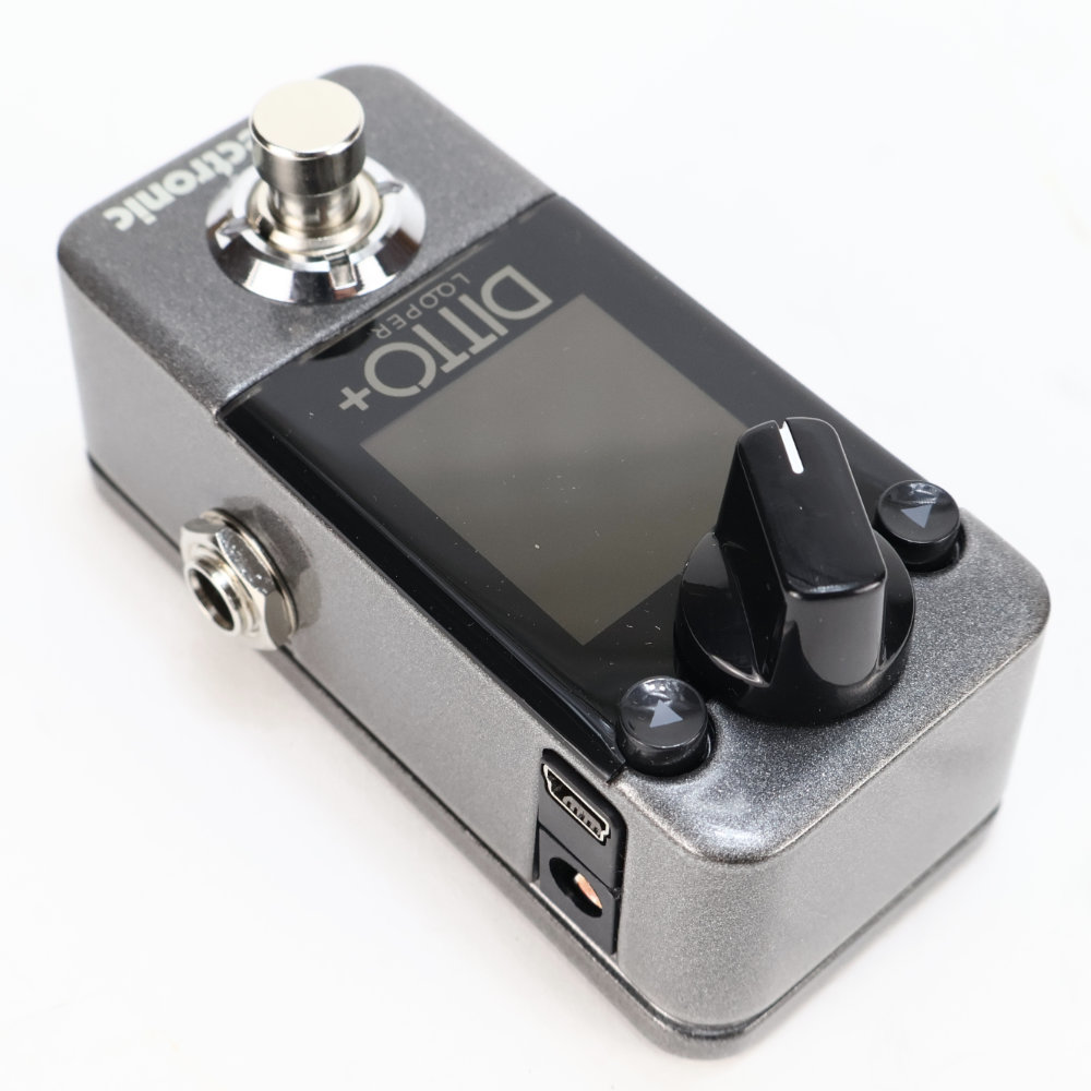 【中古】 ルーパー tc electronic DITTO+ LOOPER ギターエフェクター 全体
