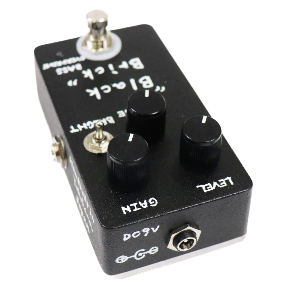 KAMINARI カミナリ Black Brick Bass Overdrive K-EP-BB1 ベース用オーバードライブ ベースエフェクター 本体画像