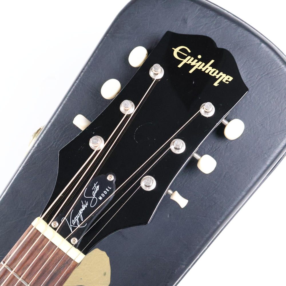 【中古】 Epiphone エピフォン Kazuyoshi Saito J-45 Outfit エレクトリックアコースティックギター ヘッド画像