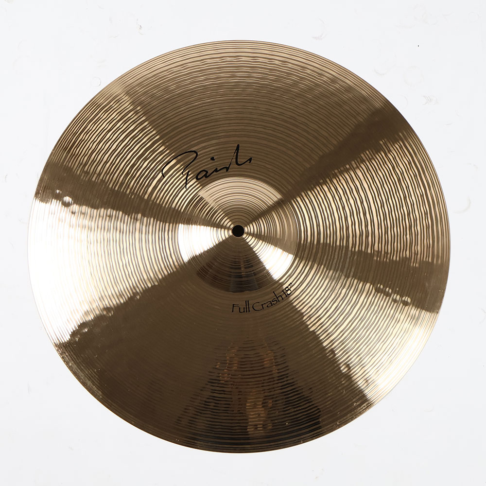 【中古】 クラッシュシンバル パイステ PAISTE Signature Full Crash 18インチ