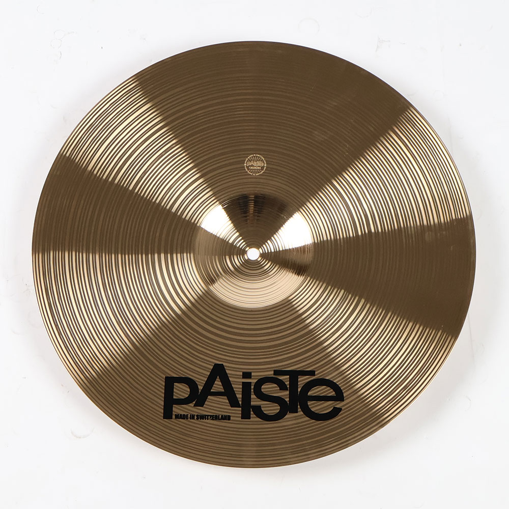 【中古】 クラッシュシンバル パイステ PAISTE Signature Full Crash 18インチ 裏面