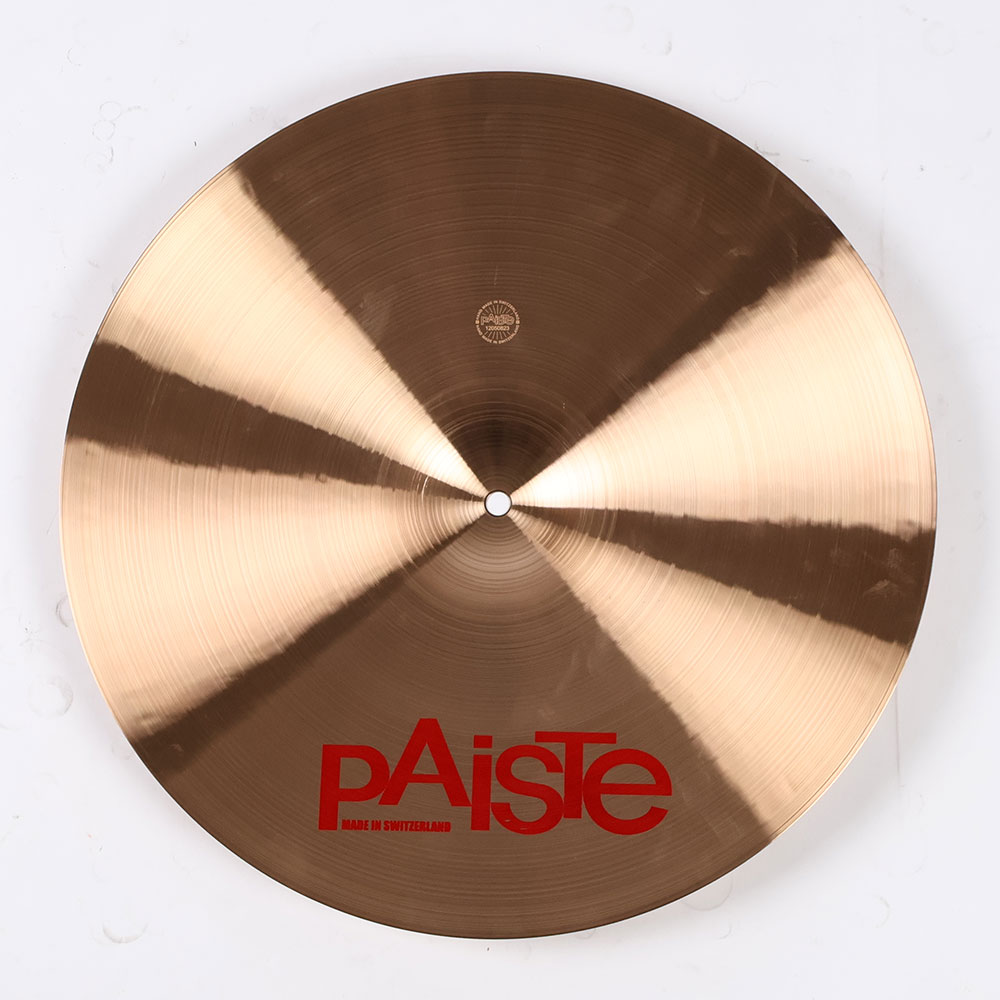 【中古】 クラッシュシンバル パイステ PAISTE 2002 Crash 18インチ 裏面