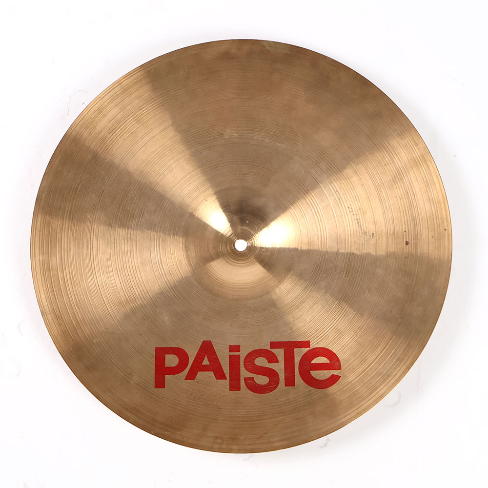 【中古】 クラッシュシンバル パイステ PAISTE 2002 HEAVY CRASH 18インチ 裏面