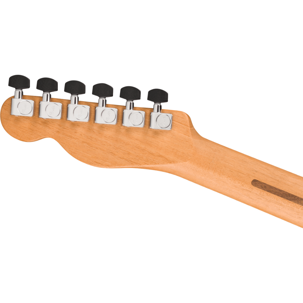 Fender フェンダー FSR American Acoustasonic Telecaster Streaked Ebony Fingerboard Green Paisley エレクトリックアコースティックギター ネック裏