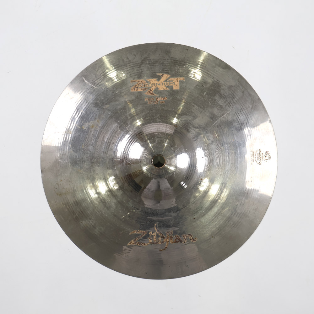 【中古】 スプラッシュシンバル ジルジャン ZILDJIAN ZXT TITANIUM FLASH SPLASH 10インチ
