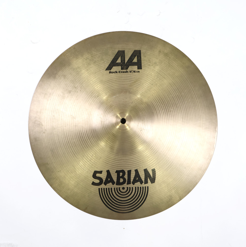 【中古】 クラッシュシンバル セイビアン SABIAN AA ROCK CRASH 18インチ