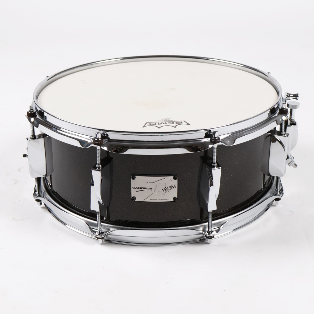 【中古】 スネアドラム カノウプス CANOPUS JSB-1455 刃 YAIBA Birch Snare Drum 14x5.5