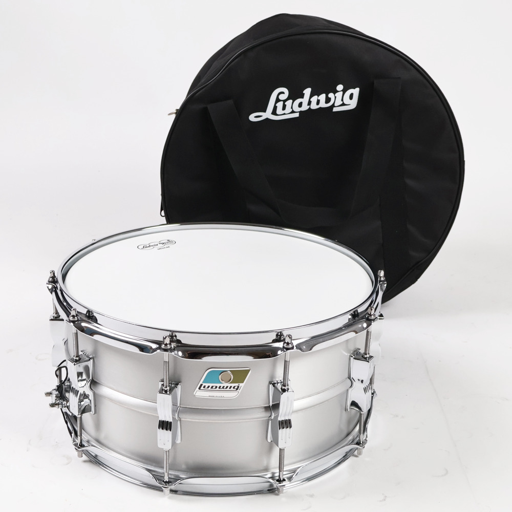 【中古】スネアドラム ラディック Ludwig LM405C Acrolite Classic 14×6.5