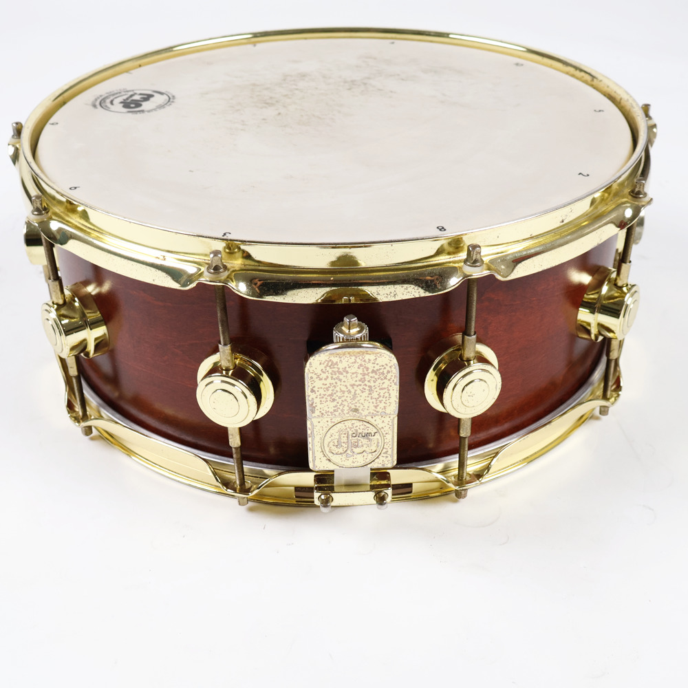 【中古】 スネアドラム DW MAPLE SHELL 14x5 1998年製 側面