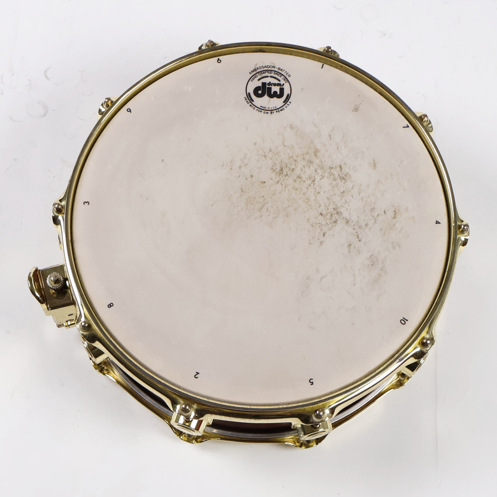 【中古】 スネアドラム DW MAPLE SHELL 14x5 1998年製 打面