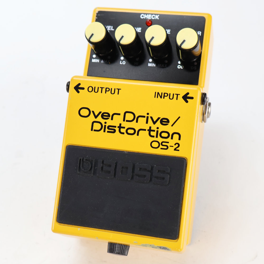 【中古】オーバードライブ ディストーション エフェクター BOSS OS-2 OverDrive Distortion ギターエフェクター