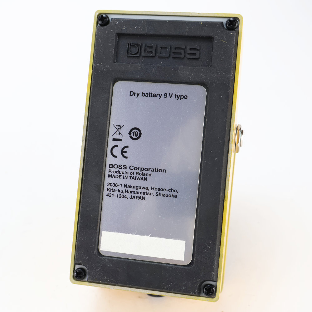 【中古】オーバードライブ ディストーション エフェクター BOSS OS-2 OverDrive Distortion ギターエフェクター 本体画像 裏