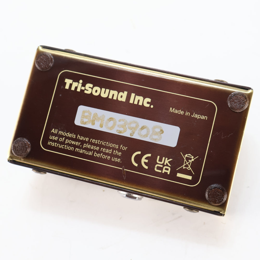 【中古】 VEMURAM ベムラム Butter Machine ディストーション ギターエフェクター 本体画像 裏