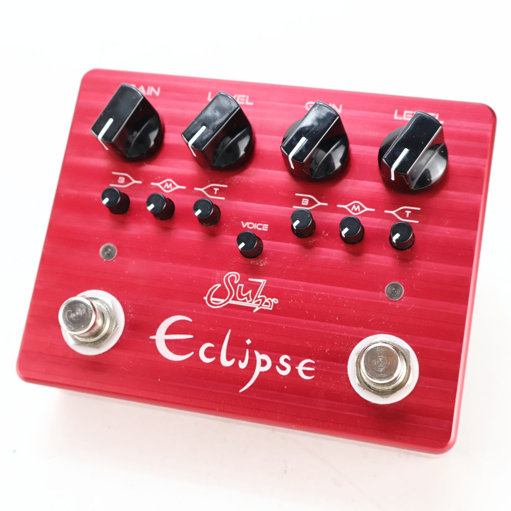【中古】 エフェクター Suhr Eclipse オーバードライブ ディストーション ギターエフェクター サー エクリプス