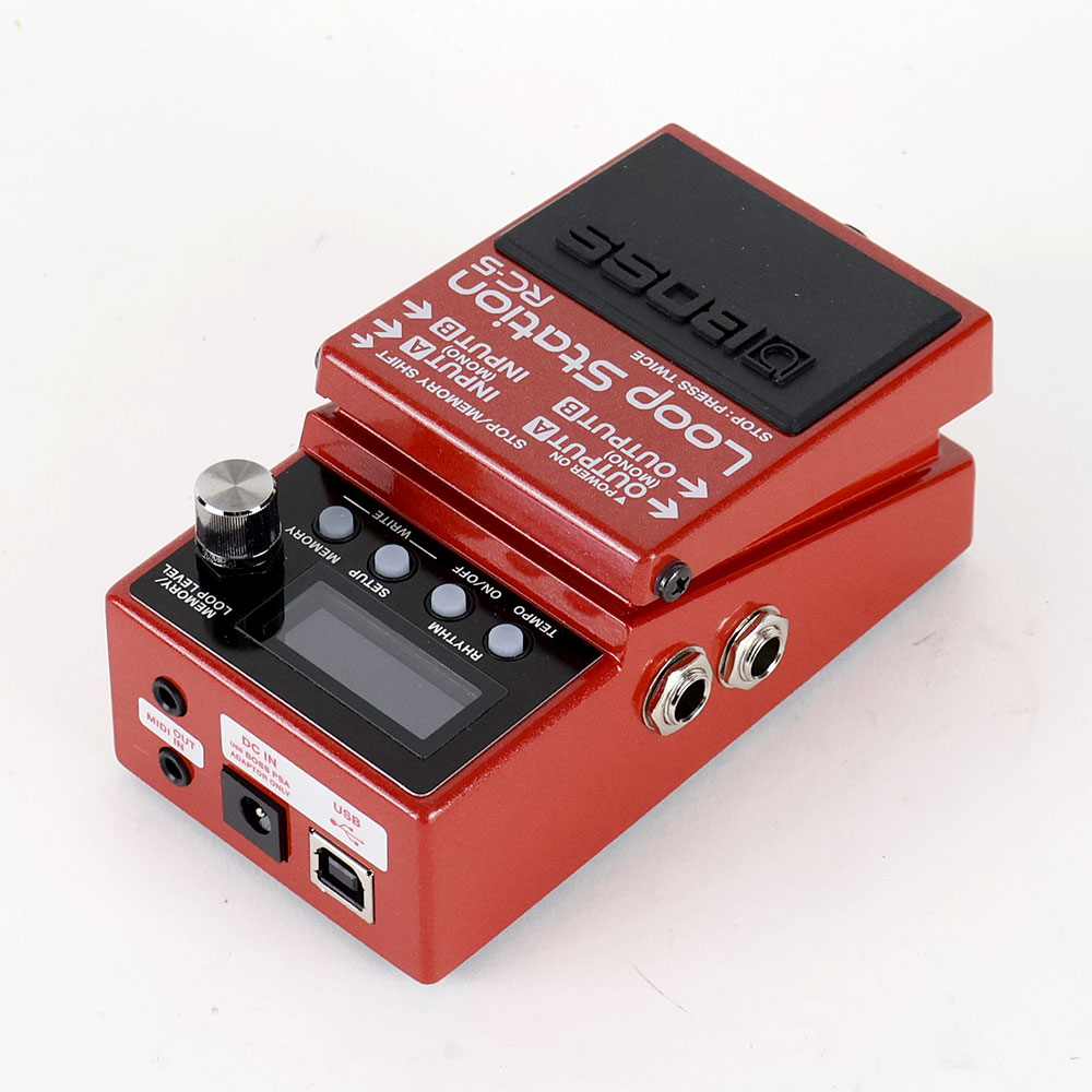 【中古】ループステーション エフェクター BOSS RC-5 Loop Station ボス ギターエフェクター 全体
