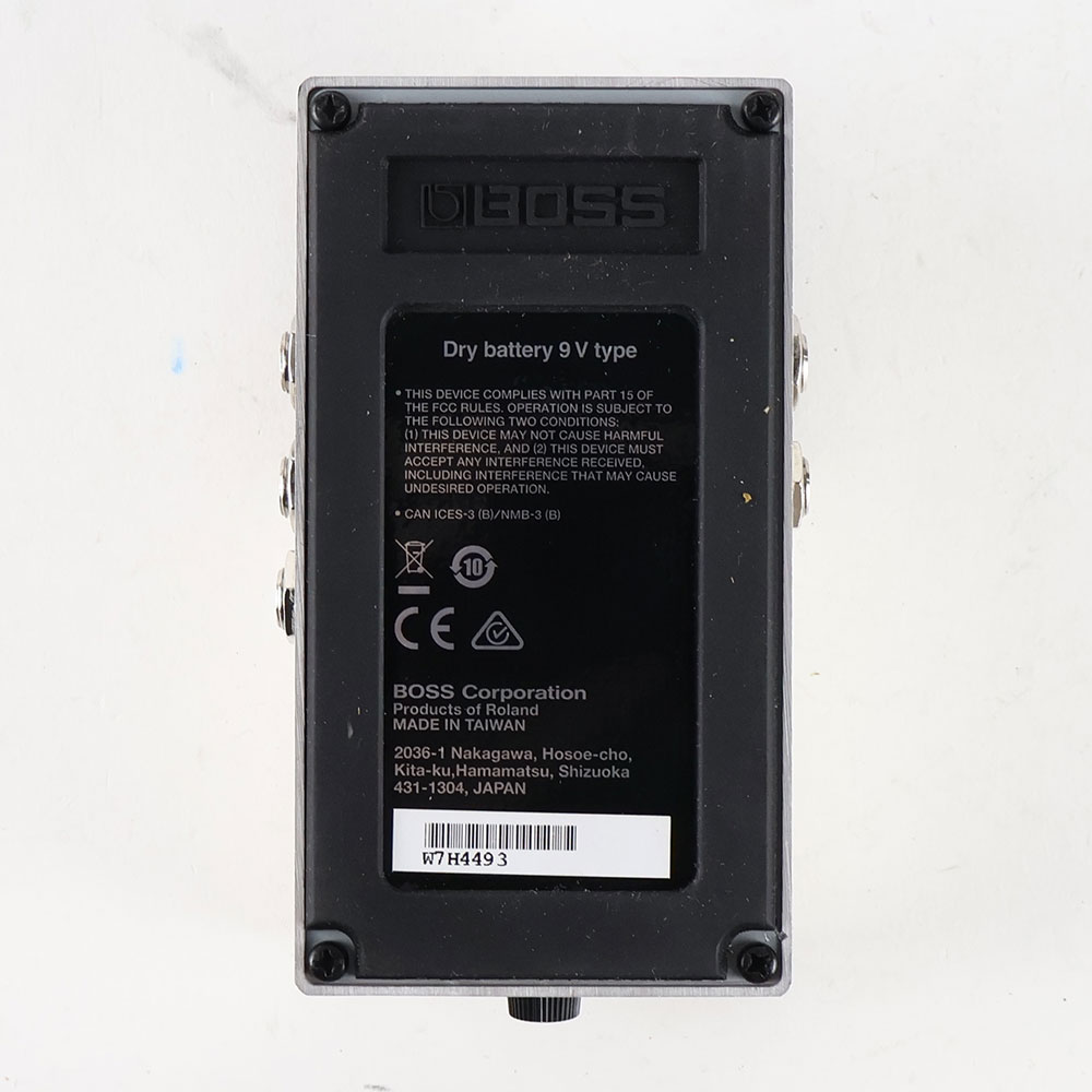 【中古】ディレイ エフェクター BOSS DD-7 Digital Delay ギターエフェクター デジタルディレイ 裏面