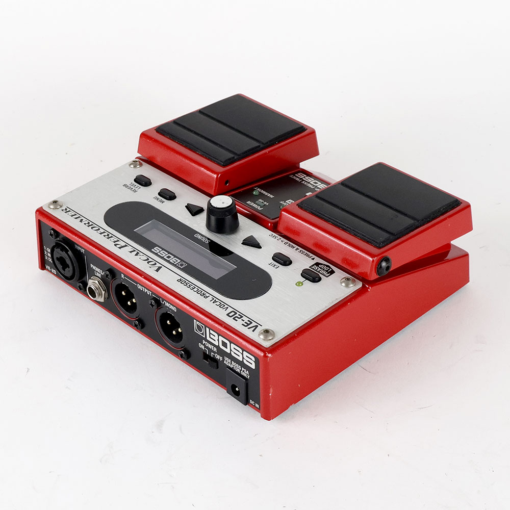 【中古】 ボーカルエフェクター BOSS VE-20 Vocal Performer ボーカルパフォーマー ピッチコレクト 全体