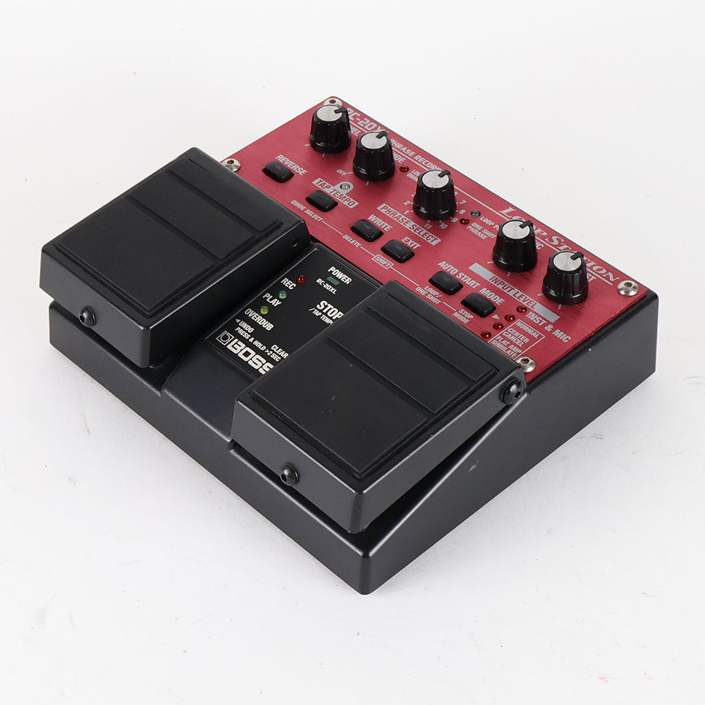【中古】ルーパー エフェクター BOSS RC-20XL Loop STATION ギター ボーカル フレーズレコーダー 全体