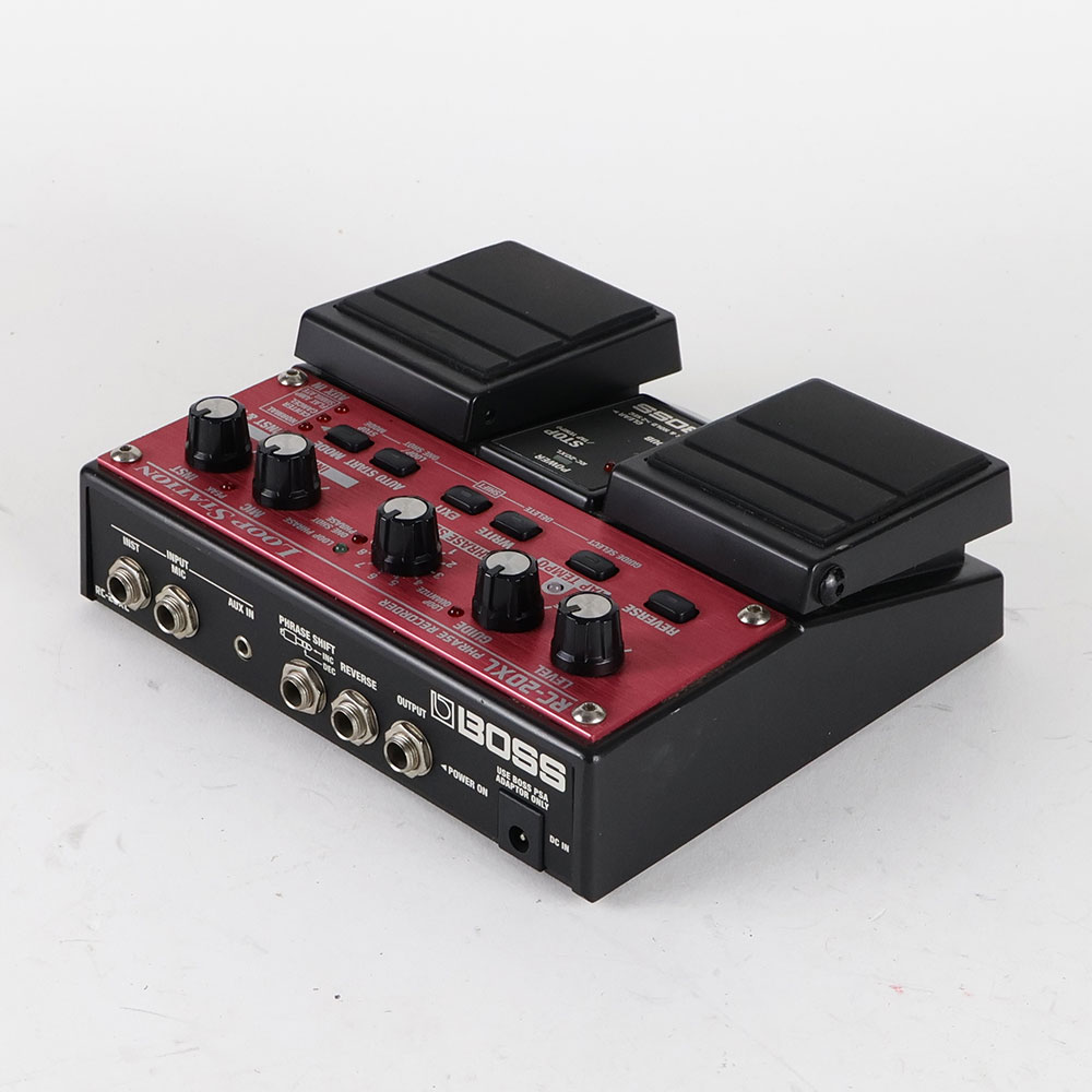 【中古】ルーパー エフェクター BOSS RC-20XL Loop STATION ギター ボーカル フレーズレコーダー 全体