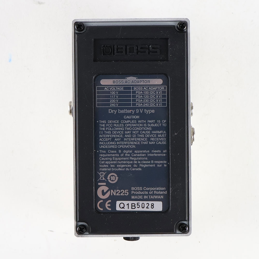 【中古】 クロマチックチューナー BOSS TU-3 Chromatic Tuner 裏面
