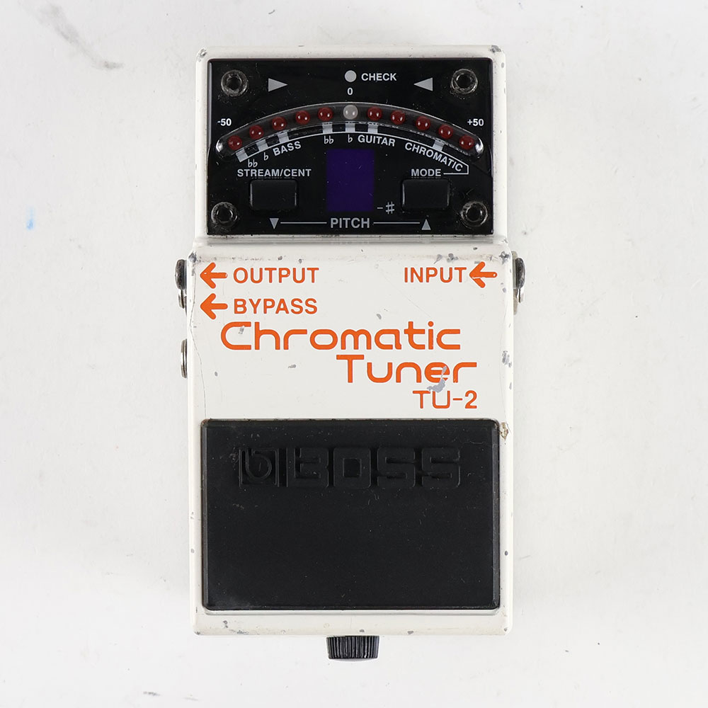 【中古】 クロマチックチューナー エフェクター BOSS TU-2 Chromatic Tuner ペダルチューナー