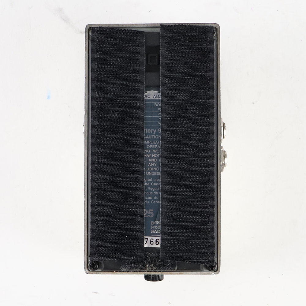 【中古】 クロマチックチューナー エフェクター BOSS TU-2 Chromatic Tuner ペダルチューナー 裏面