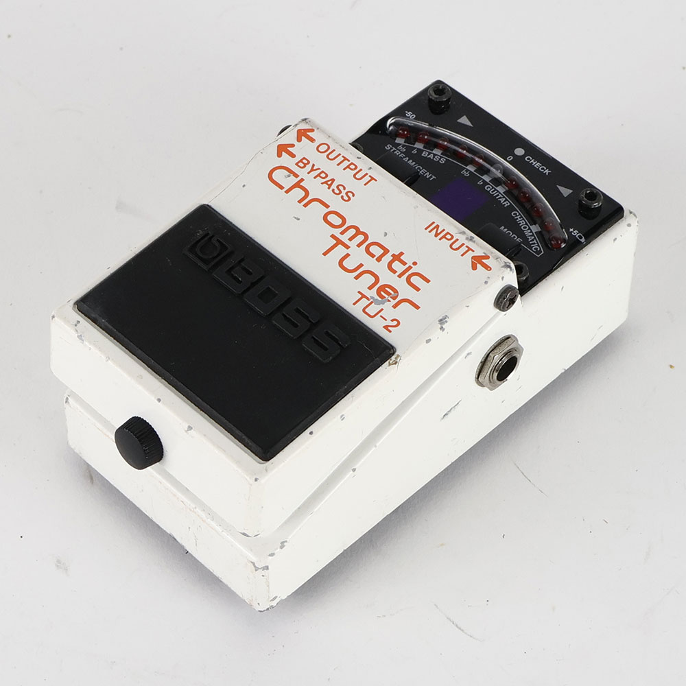 【中古】 クロマチックチューナー エフェクター BOSS TU-2 Chromatic Tuner ペダルチューナー 全体