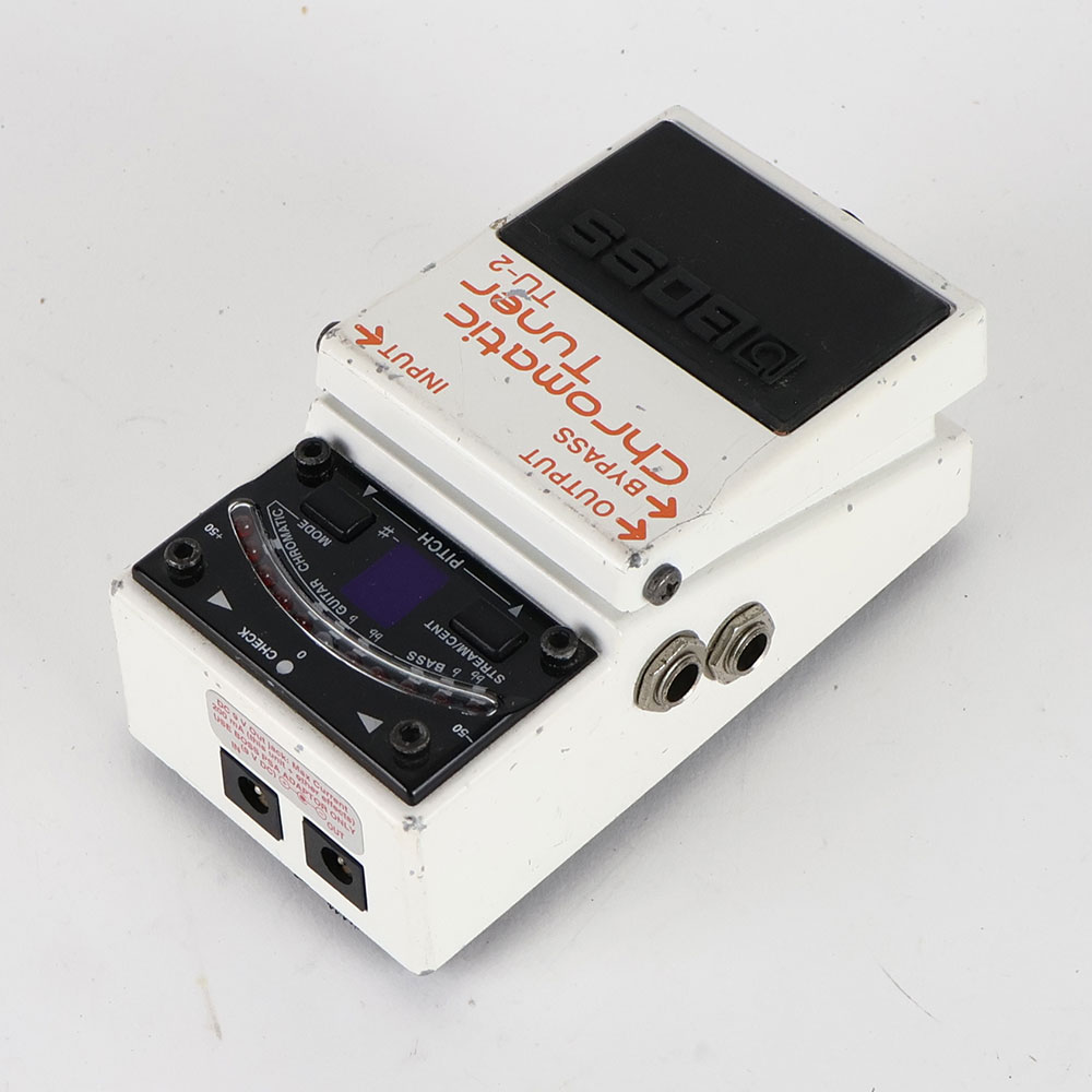 【中古】 クロマチックチューナー エフェクター BOSS TU-2 Chromatic Tuner ペダルチューナー 全体