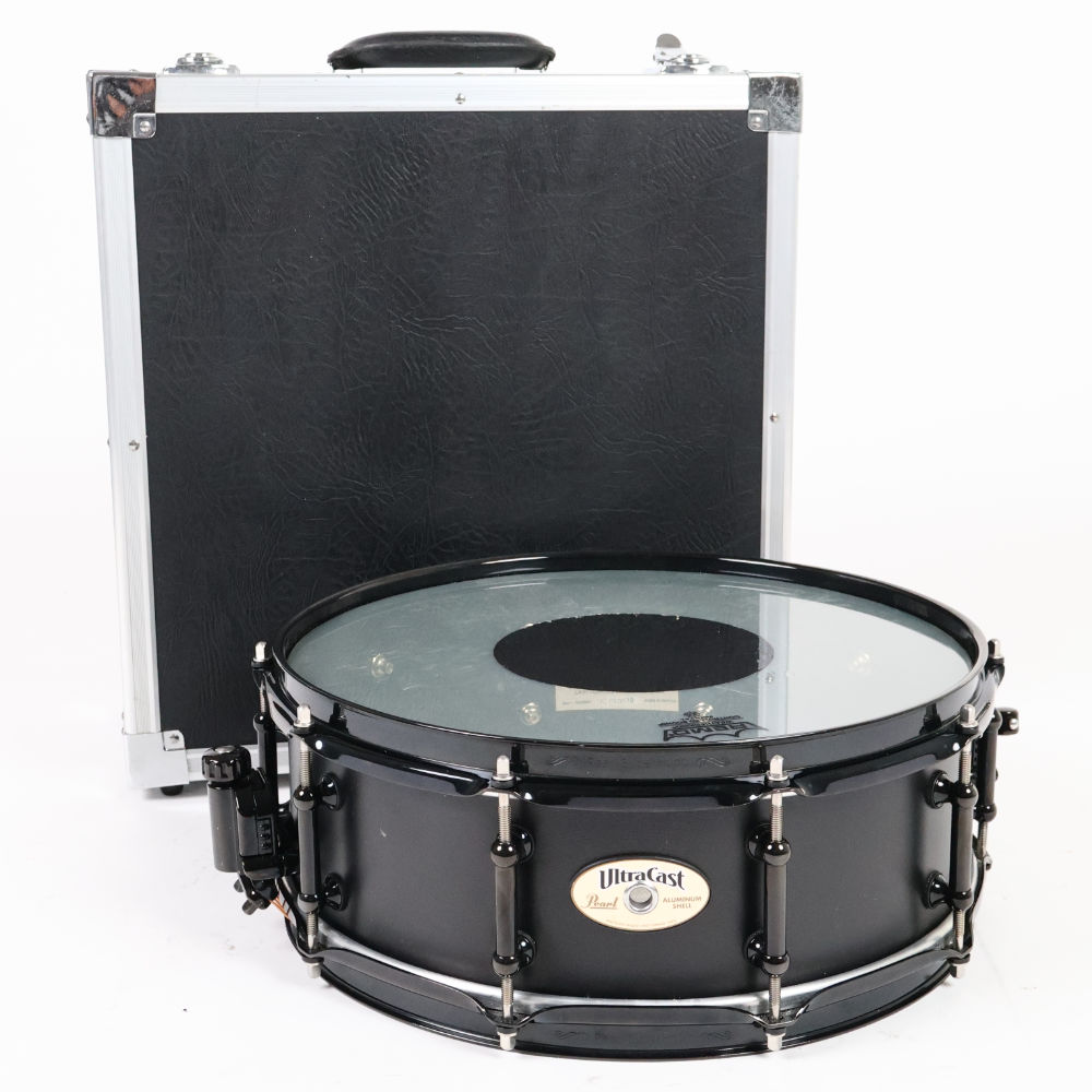 【中古】 スネアドラム パール Pearl UCA1450/B ULTRACAST 14x5 ウルトラキャスト