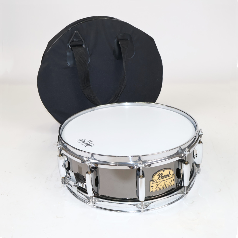 【中古】 チャドスミス シグネチャー スネアドラム パール Pearl CS1450 Chad Smith Signature 14×5