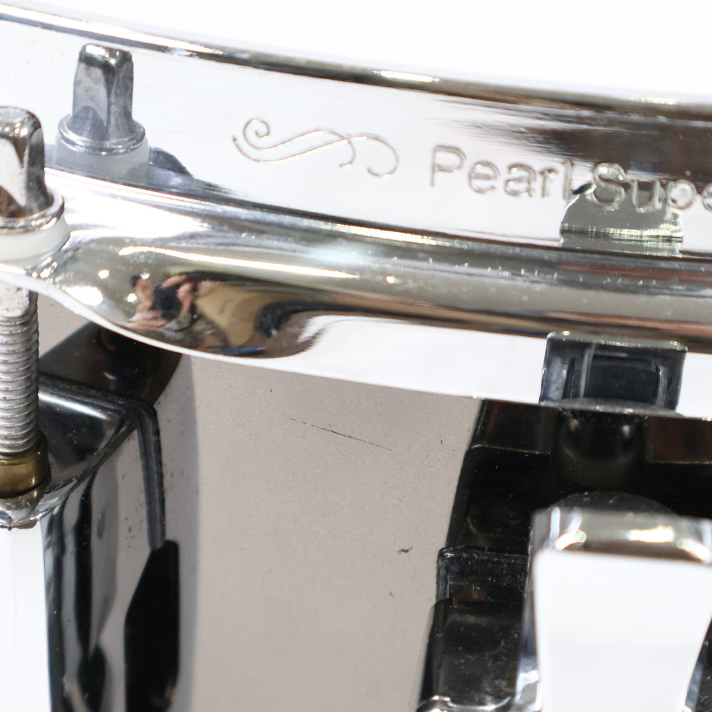 【中古】 チャドスミス シグネチャー スネアドラム パール Pearl CS1450 Chad Smith Signature 14×5 詳細画像
