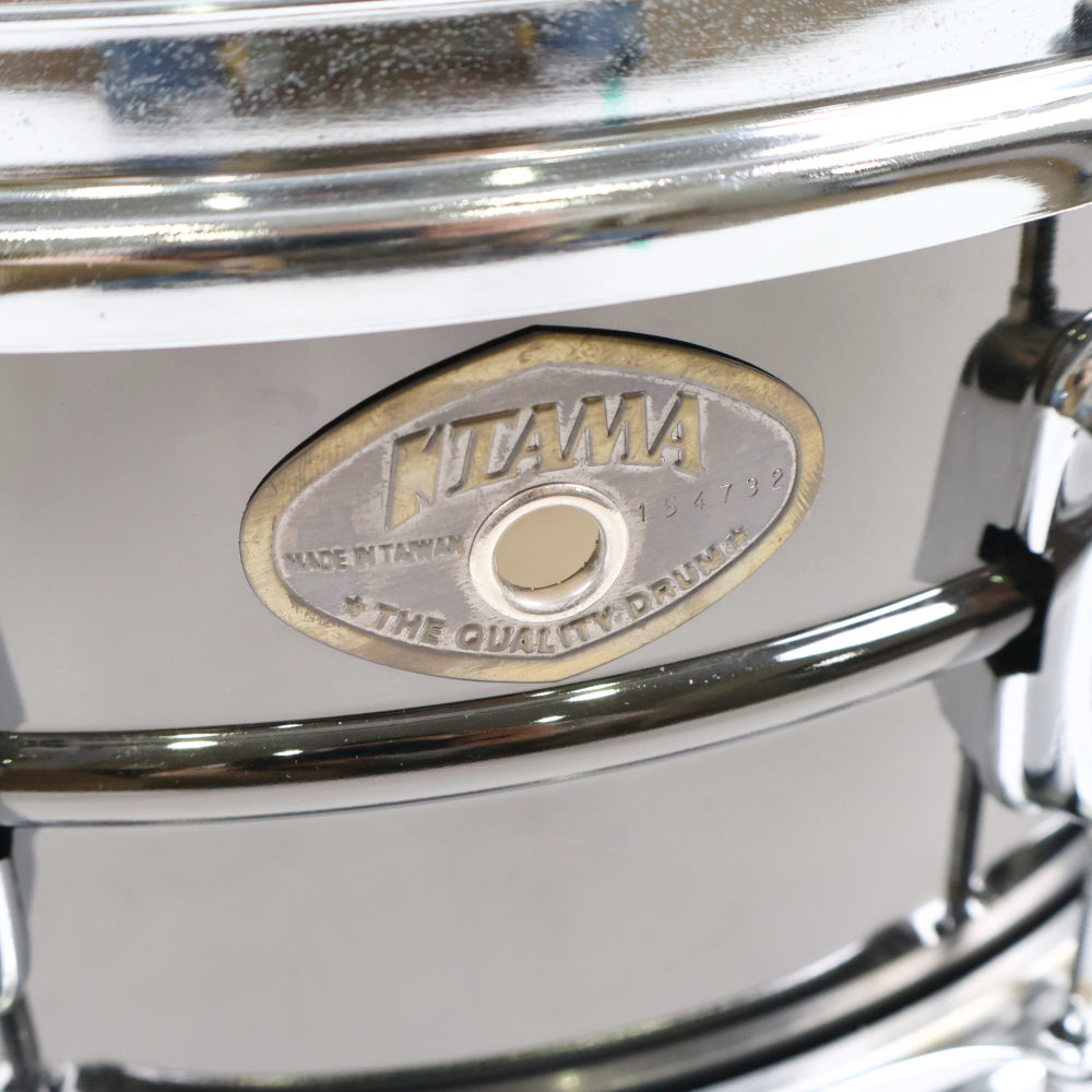 【中古】 スネアドラム タマ TAMA RD155N 14x5.5 Black Nickel Steel スネアドラム 詳細画像